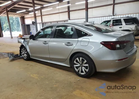 2025 Honda Civic Lx from USA, damaged, VIN 2HGFE2F25SH599204